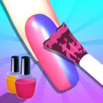 NAIL SALON 3D: Peinture des Ongles