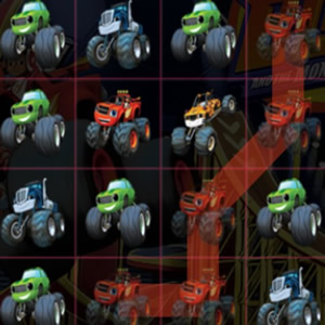 jeu de match 3 avec Blaze and the Monsters