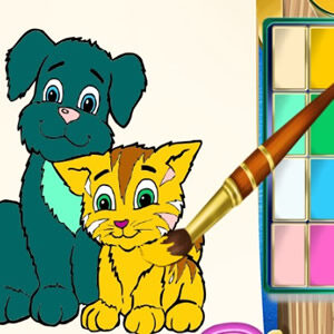 jeu en ligne de coloriage d'animaux de compagnie