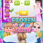L’école de Frozen: Jeu de Maths