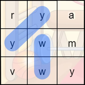 jeu de lettres identiques á relier