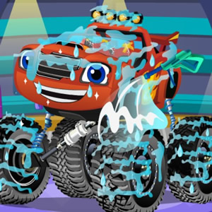 jeu de reparer blaze le monster truck