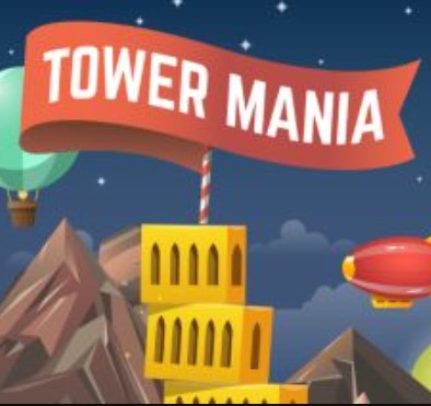 Jeu de tower mania, pour construire la plus haute tour