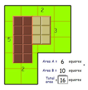 jeu educatif pour calculer les surfaces