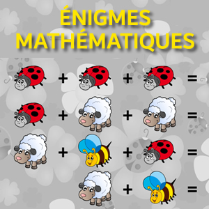 Les énigmes mathématiques du printemps en ligne pour enfants