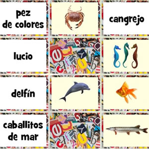 Mémoire des animaux marins en espagnol