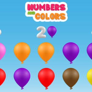 numbers and colors