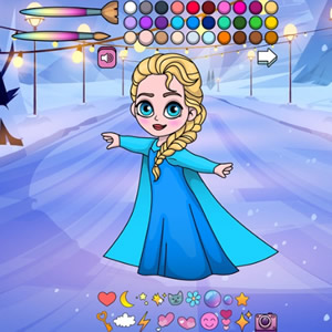 coloriage de princesses ASMR en ligne