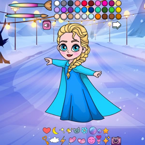 coloriage de princesses ASMR en ligne