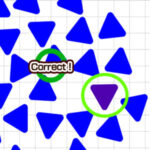 Jeu de DIFFÉRENCIATION des COULEURS avec des Triangles