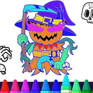 peinture halloween en ligne