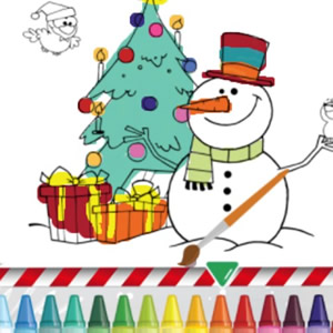 coloriage de noel