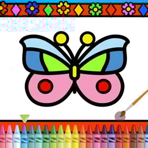 jeu de coloriage de papillons en ligne