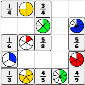 Dominos de fractions
