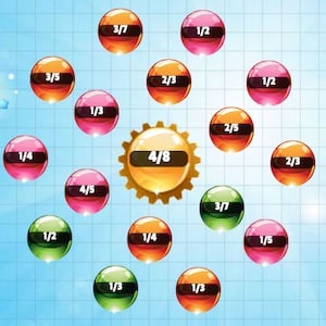 jeu fractions equivalents
