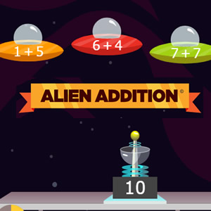 jeu de maths space invaders arcademics en ligne gratuit