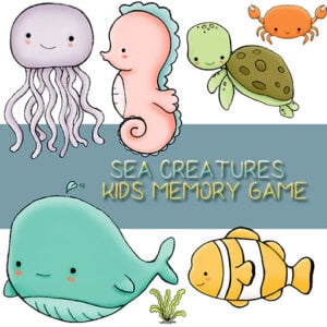 jeu memoire animaux marins