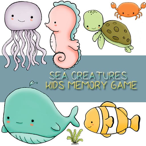 jeu memoire animaux marins