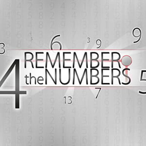 mémoire visuelle séquentielle avec des chiffres