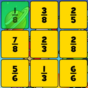 Ordonner les fractions (de la plus petite à la plus grande)