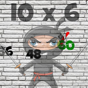 jeu de multiplication ninja slash en ligne