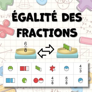 jeu de maths: egalite des fractions