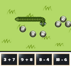 maths snake jeu d'addition et soustraction