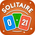 ZERO21 SOLITAIRE: maintenir le nombre entre 0 et 21