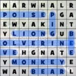 Soupe de Lettres Animaux en Anglais