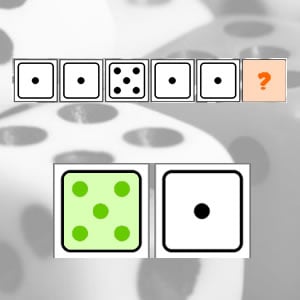 jeu suites dés