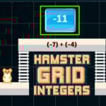 Additionner des NOMBRES POSITIFS et NÉGATIFS avec le Hamster