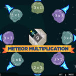 MULTIPLICATIONS avec les MÉTÉORITES (Arcademics)