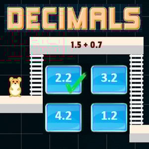 jeu nombres decimaux en ligne