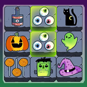 jeu de halloween mahjong en ligne