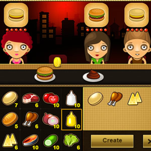 jeu burger bar