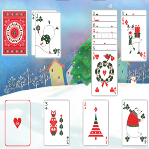 jeu de solitaire de noel