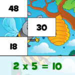 PUZZLES MATHÉMATIQUES: Tables de Multiplication de 1 à 12