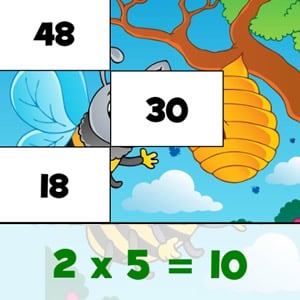 puzzles de tables de multiplication