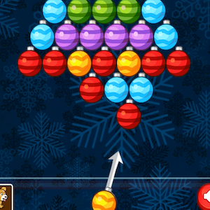 jeu bulles noel