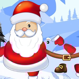 CRÉER UN PÈRE NOËL de neige (monsieur patate)