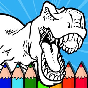 jeu coloriage dinos