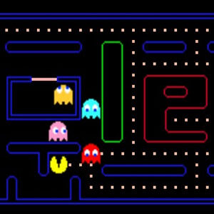 jeu de Pacman Google