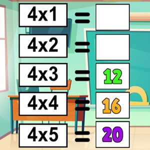 Tables de multiplication interactives