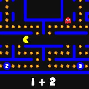 pacman addition et soustractions