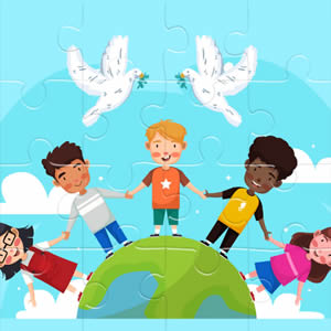 puzzles de la paix en ligne pour enfants
