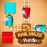 RAIL MAZE Casse-tête du Labyrinthe des Trains