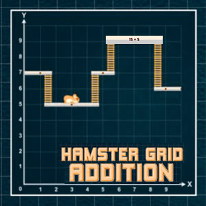 Jeu d'addition avec le hamster en ligne