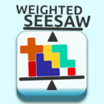 WEIGHTED SEESAW: Jeu d’Équilibre: Balance et Poids