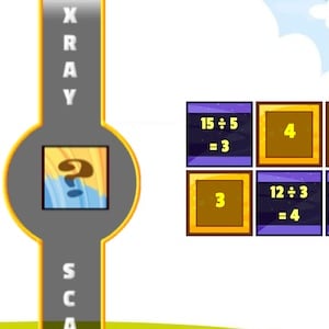 jeu de divisions avec rayons x