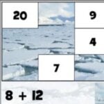 Puzzles d’addition: Journée de la Terre